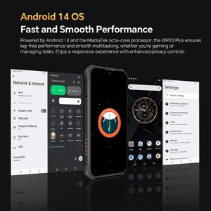 Oukitel WP23 Plus สมาร์ทโฟนระบบ Android 14 รองรับ NFC มาตรฐาน IP68/IP69K แบตเตอรี่ 10600mAh กล้องหลัง 13MP กล้องหน้า 5MP หน่วยความจำ 8+256GB รองรับ 4G LTE โทรศัพท์มือถือที่ทนทาน - Product Image 5
