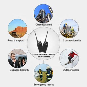 เครื่องรับส่งวิทยุมือถือ5กม. UHF ระยะยาววิทยุสื่อสาร2ทาง5W - Product Image 4