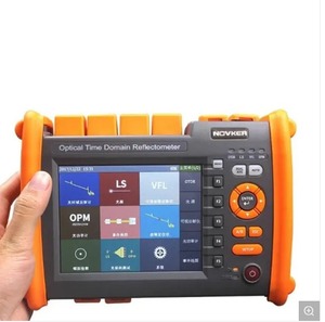 Mini équipement de <span class=keywords><strong>test</strong></span> multifonction portable 1310/1550nm OTDR NK5600 Équipement FTTH 32/30dB avec source lumineuse VFL OPM - Product Image 2
