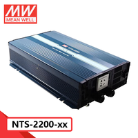 Alimentation à découpage MeanWell NTS-2200Série 2200W, onduleur à onde sinusoïdale haute fiabilité 100V/120V/200V/220V/230V/240V