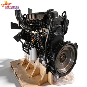 Ensemble moteur diesel Cummins Hangood 6BTAA5.9-C178 6BTAA5.9-C178-II 6BTAA5.9-C180 6BTAA5.9-C190 pour GC258LC-8 ZE230E ZG3255LC-9 - Product Image 1
