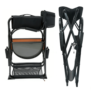 Sillón Portátil de Peluquería y Maquillaje para Salón de Belleza, Silla de Director para Fotografía Cinematográfica Reclinable Tipo <span class=keywords><strong>Luna</strong></span> - Product Image 6