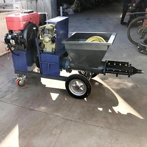 Máquina de pulverización de mortero de cemento multifuncional, bomba de pintura diésel eléctrica, equipo de pulverización de mortero de cemento - Product Image 2