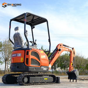รถขุดขนาดเล็ก SHANDING จัดส่งฟรี CE EPA 1.8 ตัน สำหรับฟาร์ม ลานบ้าน ปรับปรุงสวน ขุดดินขนาดเล็ก ใช้ในสวนผลไม้ ขุดได้ทุกพื้นที่ - Product Image 1