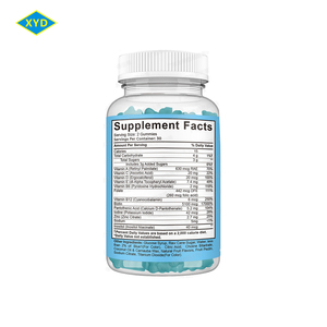 Gomitas de Vitaminas para el Cabello Solilan OEM con Biotina, Vitaminas E y C que Favorecen el Crecimiento del Cabello - Product Image 3