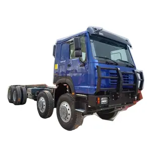 Sinotruk HOWO 6X4/8X4 A7/T7 10/12 Usado Wheeler 371/375/420HP 30cbm Caminhão basculante para serviço pesado/Caminhão trator/Caminhão de carga