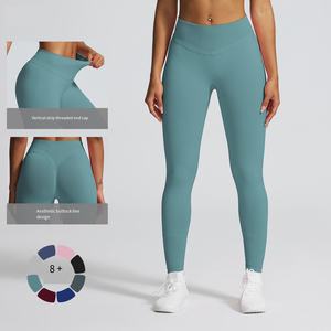 Conjunto de ropa activa personalizada para mujer Sujetador deportivo Gimnasio Fitness Conjunto de yoga elástico sin costuras Ropa de gimnasio Leggings para mujeres Conjuntos de yoga - Product Image 3