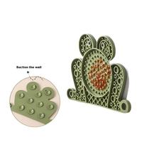 Meilleures ventes : Tapis de gamation en silicone en forme de grenouille mignon pour chats et chiens, idéal pour le bain et le toilettage