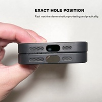 Étuis de téléphone en acrylique vierges de haute qualité pour bricolage étui de téléphone d'impression UV personnalisé pour iPhone 16 Pro max