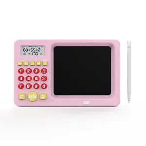 2023 Best Verkopende Verlichting Kinderspeelgoed Wiskunde Leren Machine Mondelinge Rekenkundige Wiskunde Speelgoed Calculator