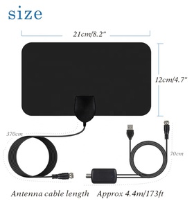 Ăng-ten Tv Trung Quốc Có Bộ Khuếch Đại <span class=keywords><strong>DVB</strong></span> <span class=keywords><strong>T2</strong></span> 4K Hdtv Kỹ Thuật Số Trong Nhà Bán Chạy - Product Image 3