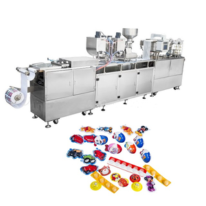 Emballage plastique joie oeuf machine d'emballage feuille colorée pour oeufs en chocolat - Product Image 1