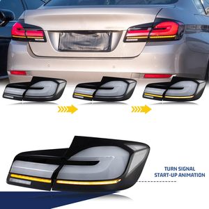 ไฟท้าย LED สำหรับ BMW ซีรีส์ 5 F10 F18 ปี 2012-2018 รุ่นขายดี ไฟท้ายอัพเกรด LED แบบไดนามิก - Product Image 3