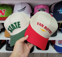 Gorro de Béisbol Popular de 5 Paneles Color Trigo Marrón Claro con Logotipo Bordado en 3D, Gorra Deportiva con Estructura en A para Hombre y Jóvenes