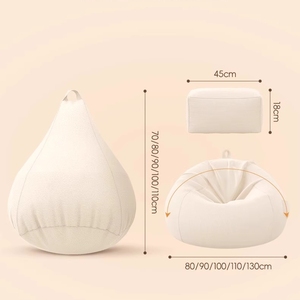 Cómodo dormitorio y balcón Tatami, juego de sofá perezoso adecuado para tumbarse y dormir bien sentado, cojín - Product Image 6