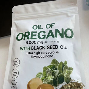 Suplemento dietético para adultos El aceite de semilla negra fortalece el <span class=keywords><strong>sistema</strong></span> inmunológico mantiene el equilibrio de la <span class=keywords><strong>flora</strong></span> <span class=keywords><strong>intestinal</strong></span> para el apoyo diario de la salud - Product Image 1