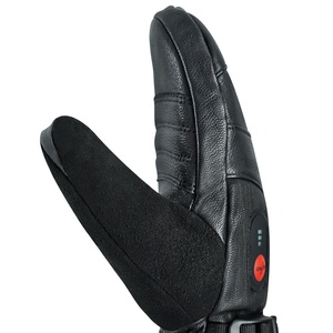 Termal Rüzgar Geçirmez Su Geçirmez Kış Eldivenleri Dokunmatik Ekranlı Sıcak Eldivenler Hakiki Kürk Eldivenler Eldivenler Elektrikli Deri Eldivenler - Product Image 3