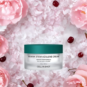 Crème coréenne Mumak à l'azulène pour un soulagement de l'humidité longue durée, une hydratation apaisante et une réparation des peaux sensibles - Product Image 4