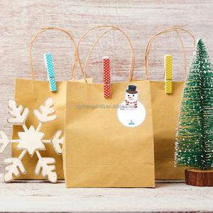 Autocollants de Noël Étiquettes de nom Étiquette de cadeau de vacances Étiquettes personnalisées vers et depuis les étiquettes pour le cadeau de Noël - Product Image 5