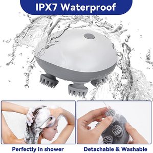Masajeador eléctrico para gatos, 24 nodos de amasado, masajeador de cuerpo, relajación, hombro, cuello, tejido profundo, cabeza, masajeador de cuero cabelludo - Product Image 3