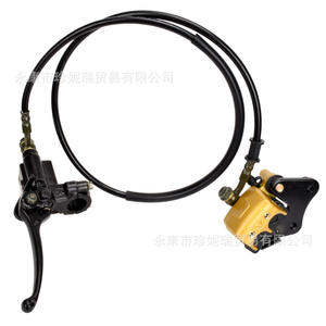 Système de freinage pour moto tout-terrain Zhennerui, frein à main avant en alliage d'aluminium, frein à pied arrière, pompe de frein 125cc 110cc 49cc - Product Image 1