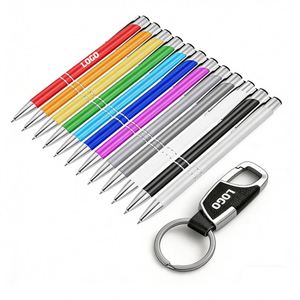Stylos à bille personnalisés en gros avec logo imprimé pour la promotion et l'impression commerciale - Product Image 1