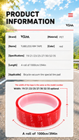 Cross-border Mountain Bike Tire Pad Tubeless Tire Air Leak-proof High Pressure Seal Road Bike Tubeless Tire Pad Tape