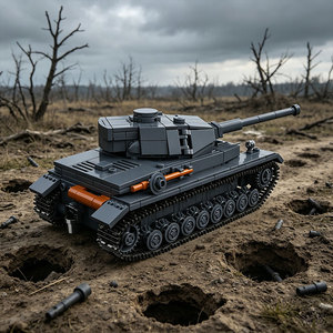 Tanque Mediano Alemán <span class=keywords><strong>Panzer</strong></span> <span class=keywords><strong>IV</strong></span> 1/35, Bloques de Construcción ABS, Vehículo Blindado, Modelo Coleccionable Histórico, Juguete Educativo - Product Image 3