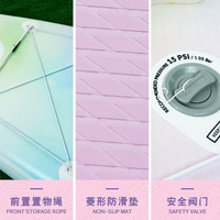 Pagaie gonflable rose fleur de cerisier personnalisée en gros OEM 11 '* 32 ''* 6'' 15PSI planche de SUP gonflable