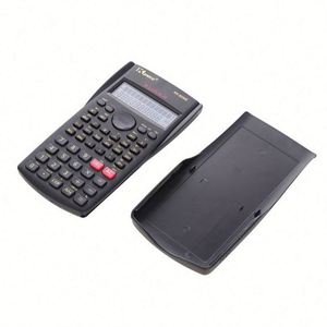 Calculatrice scientifique DEXIN pour examens scolaires, 12 chiffres, 240 fonctions, pour étudiants, piles AAA, plastique, mathématiques avancées, noire - Product Image 1