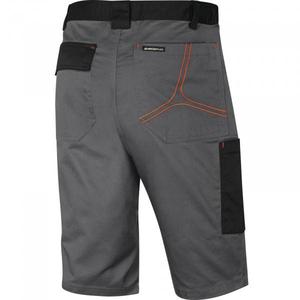 DELTA PLUS-Bermuda de travail M2BE3GO3X-M polyester/coton gris-orange mach2-PANTALON DE TRAVAIL EAN MW129853 SHORT DE TRAVAIL - Product Image 2
