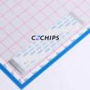 JS05A-36P-080-4-8 FFC Cable (Flexible Flat Cable) P=0.5mm Connector 36P 0.5mm 0.3mm Non-Inverting - Product Image 1