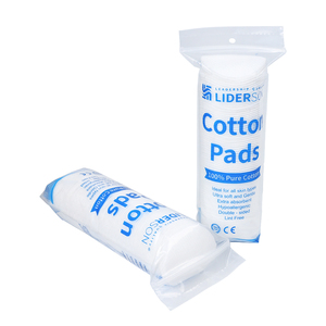 Discos Desmaquillantes de Algodón Orgánico Ecológicos, Populares, Redondos, con Líneas Gruesas y Finas, Cosméticos, 100 Unidades, Discos de Algodón Desechables - Product Image 3