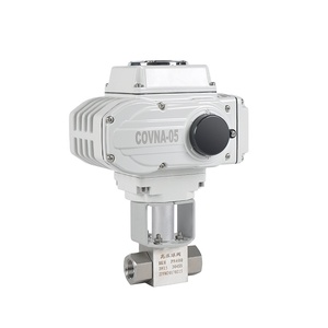 COVNA วาล์วบอลสแตนเลสแบบมอเตอร์ 2 ทาง ความดันสูง 200 บาร์ รับแรงดันได้ 220V/230V/240V รองรับ OEM รุ่น HK60QG  พร้อมการรับประกัน 90 วัน - Product Image 1