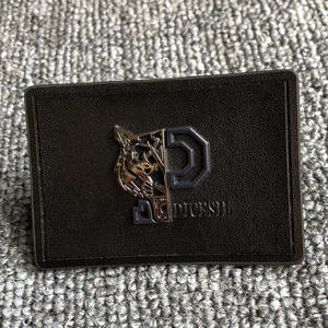 رقعة جلدية فاخرة مخصصة حسب الطلب، رقعة جلدية منقوشة، شعار محفور، ملصق جلدي للملابس، رقع للجينز - Product Image 5