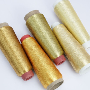 <span class=keywords><strong>MX</strong></span> X Loại 150D Kim Loại Sợi Dệt Và Đan 12 Micron/23 Micron Vàng Màu Kim Loại Chủ Đề - Product Image 4