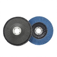 Disque abrasif à lamelles pour acier inoxydable, disque de ponçage et de polissage de haute qualité, meule à lamelles en papier de verre épaissi pour meuleuse d'angle