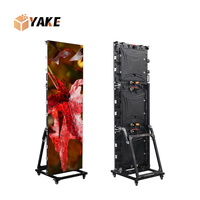 Affichage LED d'intérieur P1.25 P1.86 P2 P2.5 P3, affiche LED pliable, mur vidéo LED, adapté aux événements et affichages en centre commercial