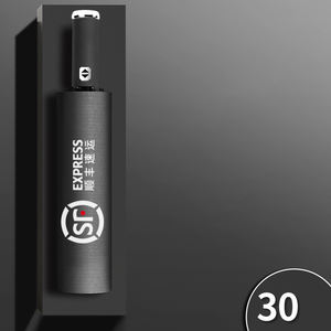 WSY9475 moda resistente paraguas grande promoción Auto abierto grande Uv doble capa tela a prueba de viento LED linterna paraguas - Product Image 3