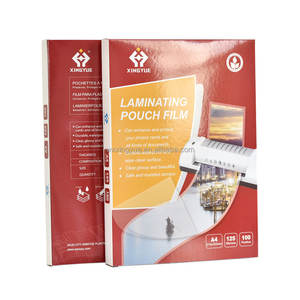 Film laminé à froid pochettes de stratification étanches stratification à chaud <span class=keywords><strong>Leitz</strong></span> A4 80mic 125 microns A4 papier - Product Image 1