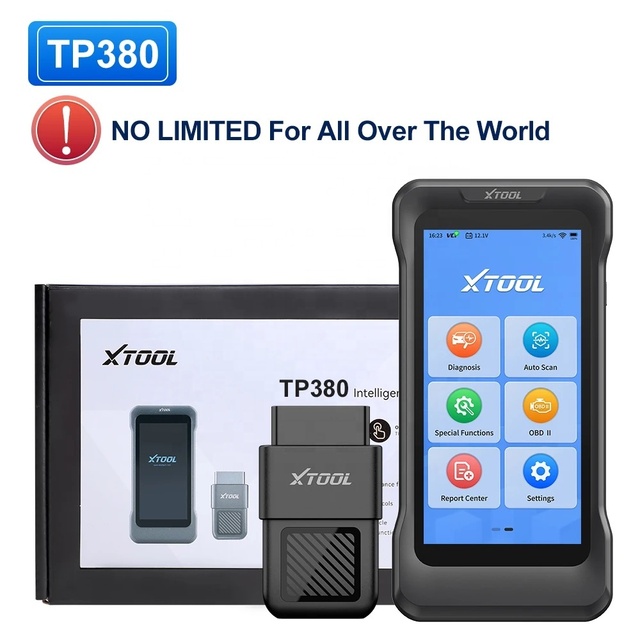 XTOOL TP380 TPMS Programming Diagnostic Tools 5 System Automotive Scanner 13 Reset Services Lifetime Free Update With CANFD DOIP