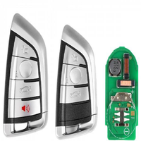 AUTEL Rasoir KEYBW003AL IKEYBW004AL BMWtype 3/4 Boutons Smart Universal Car Remote Key