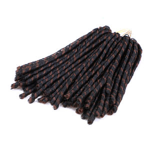 Soft locs estensione dei capelli <span class=keywords><strong>afro</strong></span> crespo acconciatura sintetica riccia all'uncinetto - Product Image 2