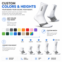 Fabricants de chaussettes de sport personnalisées, chaussettes de sport respirantes en maille blanche avec soutien de la voûte plantaire, chaussettes de course en plein air pour hommes, chaussettes mi-hautes
