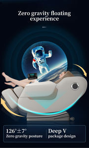 Luxus tragbarer Massage stuhl Elektrische Schwerelosigkeit Ganzkörper massage stühle mit Fuß rollen Musik stuhl Massage - Product Image 6