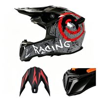 Casque MX intégral japonais Oni Demon Graphic pour moto tout-terrain, équipement de course pour clubs et équipes de motocyclistes