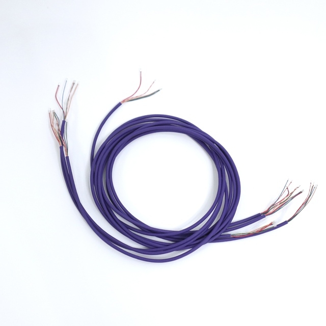 Multi-Color Enameled Wire for Bluetooth Headphones TPE Audio Electronic Cable with Microphone Multi-Core Wire Harness