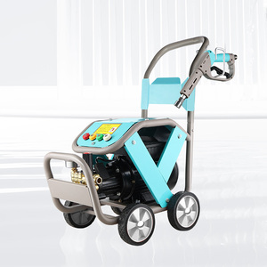 Nettoyeur haute pression domestique 1,2 kW avec pompe haute pression et tuyau en fil d'acier de 10 m pour le nettoyage de voitures - Product Image 1