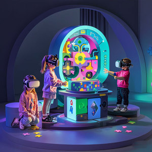 <b>3D</b> <b>Puzzle</b> Educational Toy Plastic Cartoon Theme Light Up For Kids Age 5 7 Years Under 50 Pieces - Product Image 5