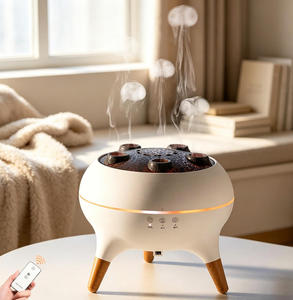 Diffusore di Oli Essenziali a Forma di Nuvola di Funghi e Medusa, Umidificatore Ultrasonico con Illuminazione LED Controllata da App per Hotel - Product Image 6